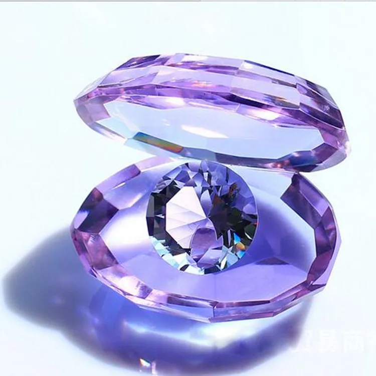 
wholesale nice crystal diamond crystal glass desk round glass paperweight crystal gifts 