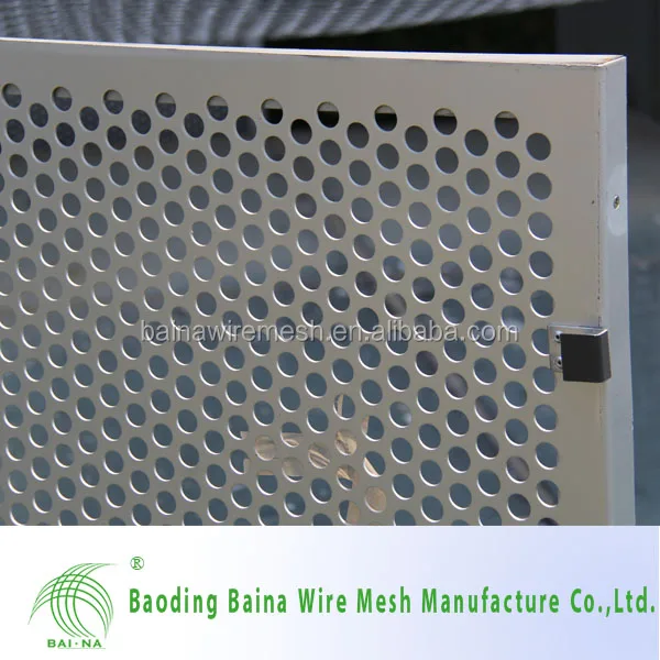 China Speaker Grille Punching Perforated Metal Mesh