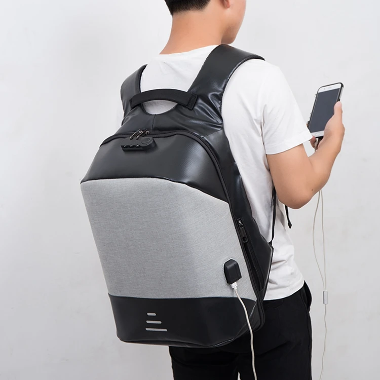 Customized Logo Brand Anti-lost Anti-theft Usb Laptop Anti Theft Backpack