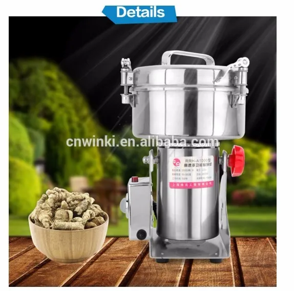 Small and multi-functional comminution of stainless steel grinding machine