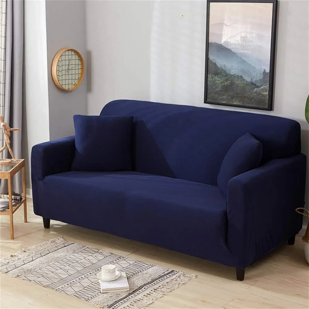 waterproof oil prevent spandex sofa covers 1 piece stretch fabric loveseat couch slipcover elastic universal sofa protector