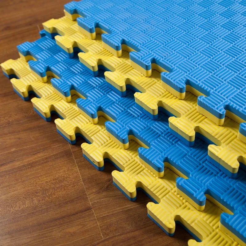 Eco friendly no smell eva octagon taekwondo tatami interlock mat in large stocks