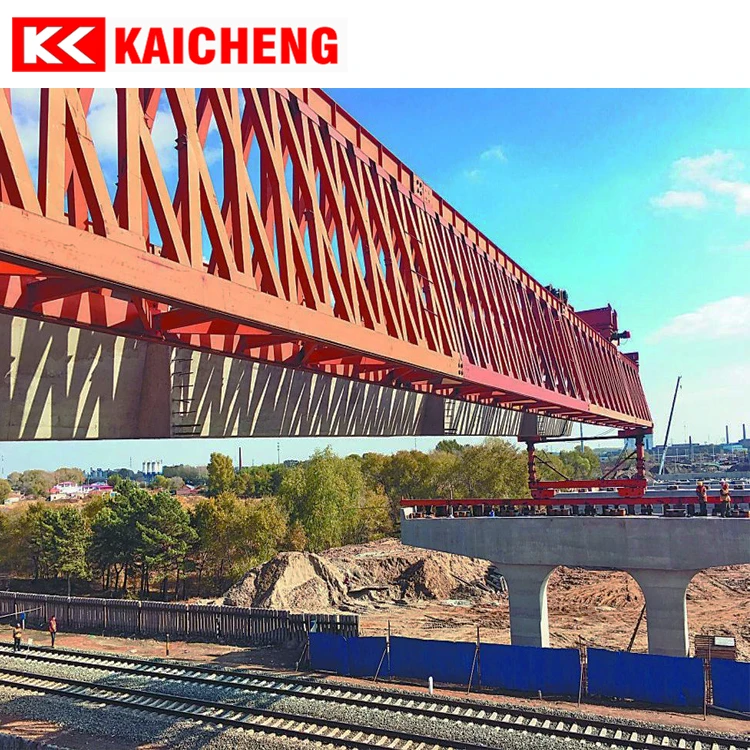 Professional, fast and cordial after-sale service railway girder launcher bridge grider erection equipment