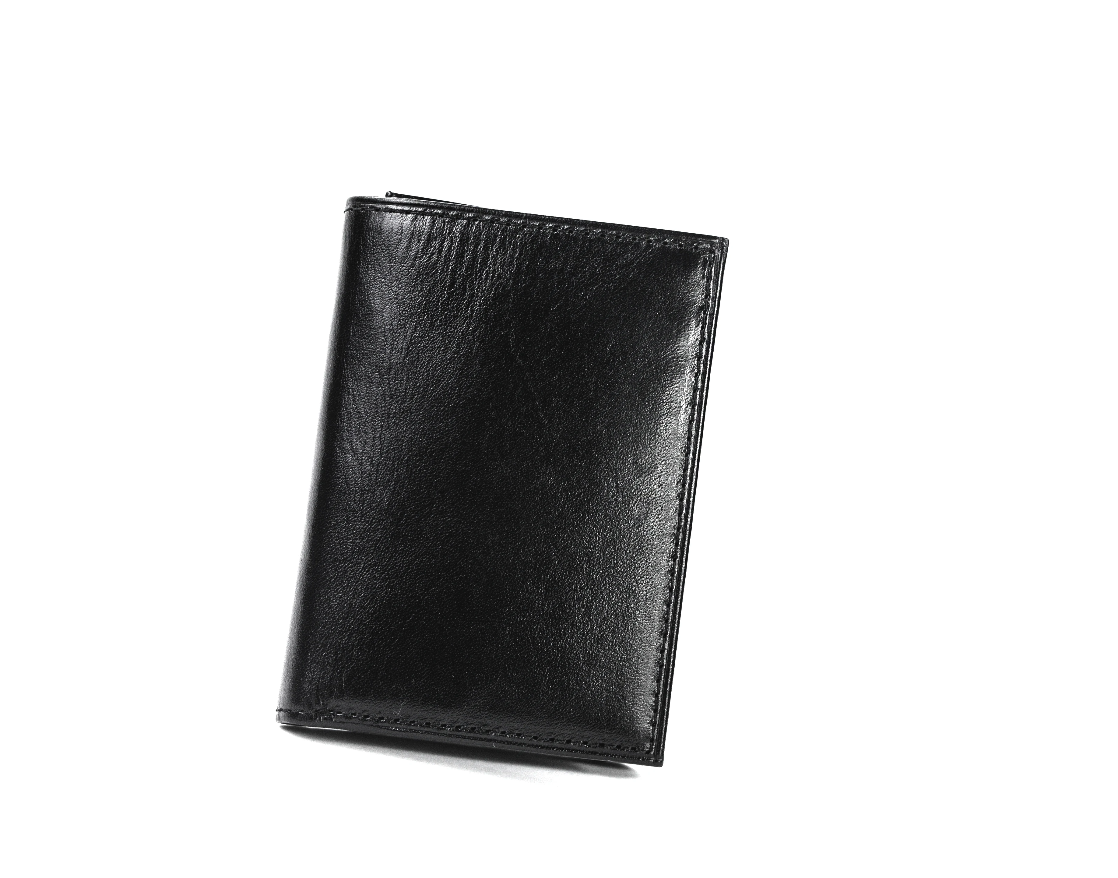 
Wholesale PU leather mens wallets short slim card cash envelope bifold wallet for man 