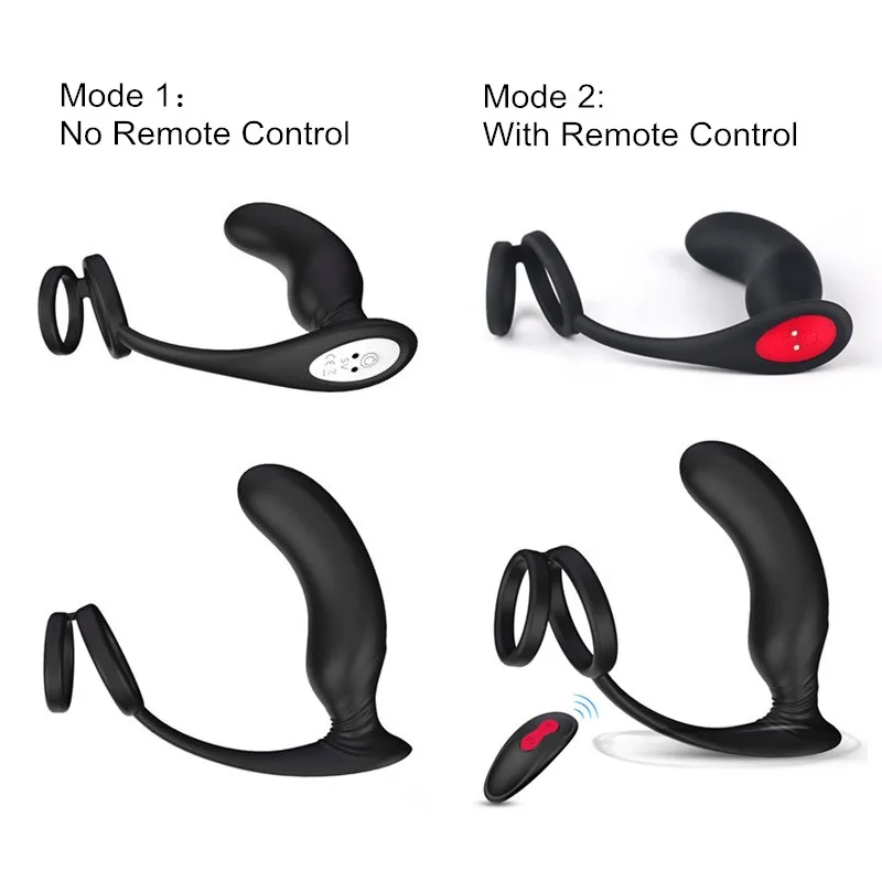 Вибрация с 9 скоростями беспроводной пульт дистанционного управления анальные секс-игрушки массаж простаты Анальный вибратор для мужчин водонепроницаемый магнитный заряд