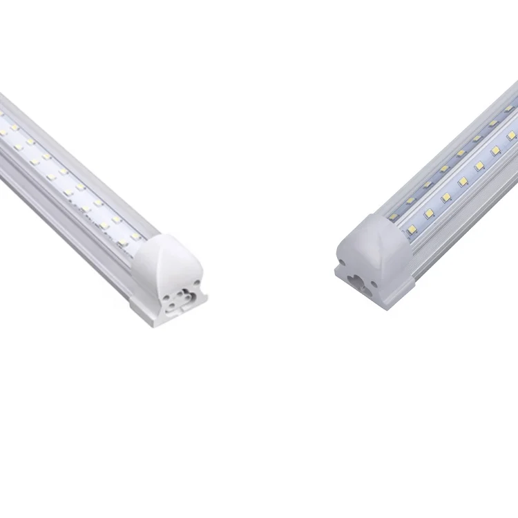 
etl dlc certification 2400mm 8ft 72w led lights t8 integrated led tube in shenzhen 