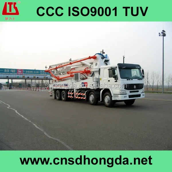 
Boom Concrete Pump Truck with HOWO Chassis 