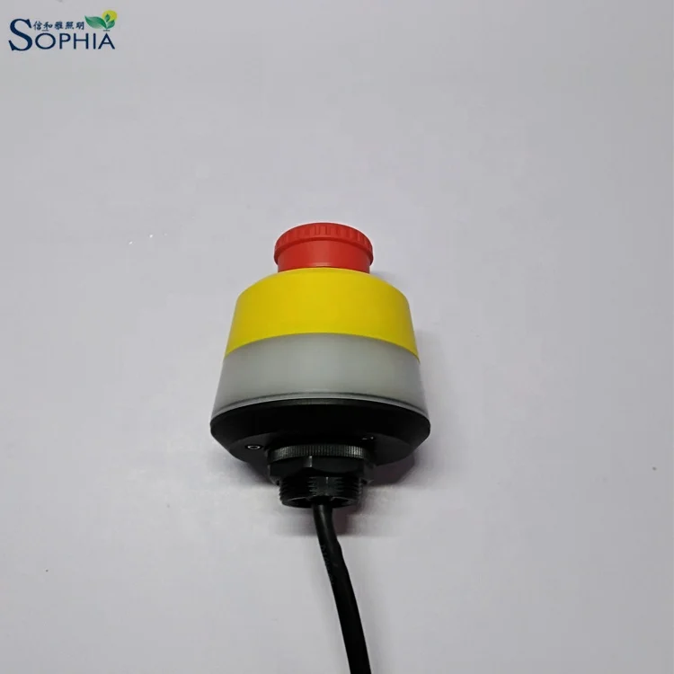 Baner 30mm mount illuminated emergency stop push button for assembly line production line