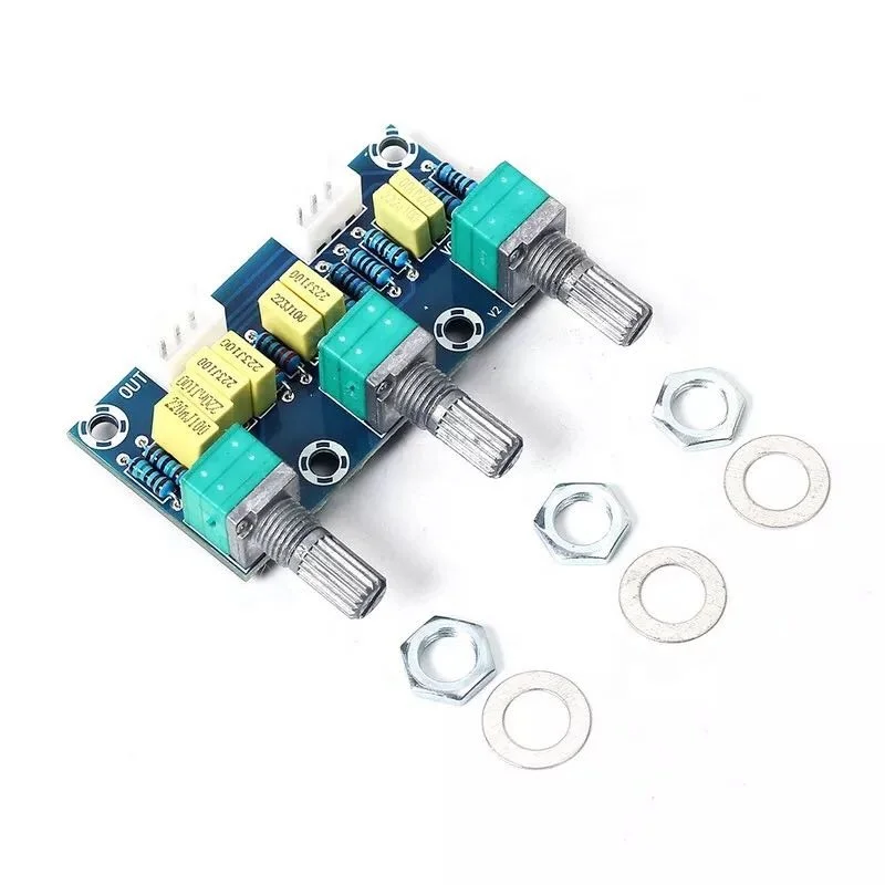 XH-M802 пассивный тон доска спереди ступенчатая доска Передняя панель тональная плата высоких басовых регулировки