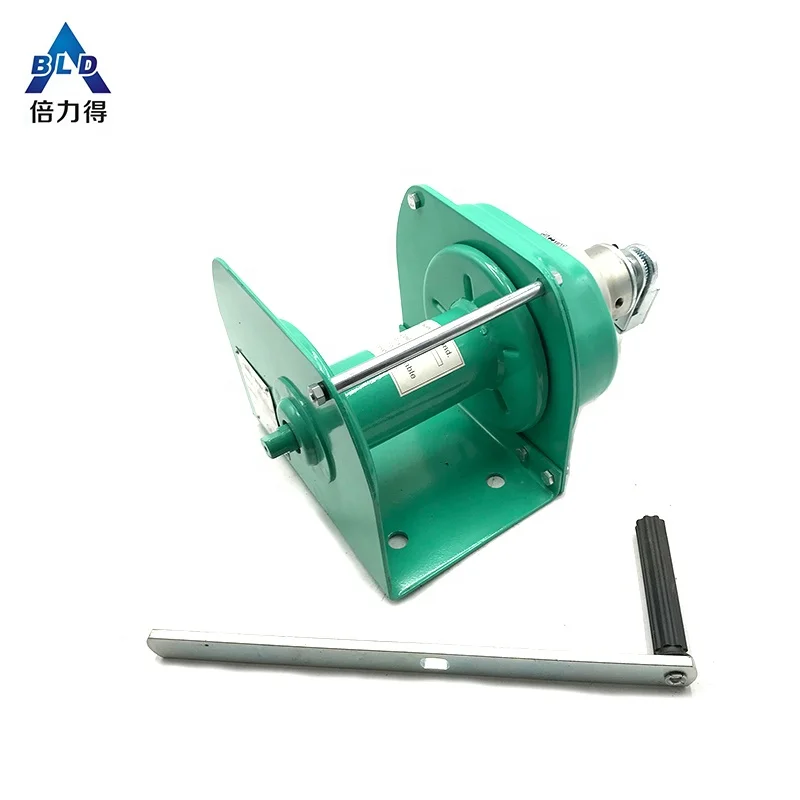 1T High performance mechanical winch manufacturer manual hand winch heavy duty hand winch for sale