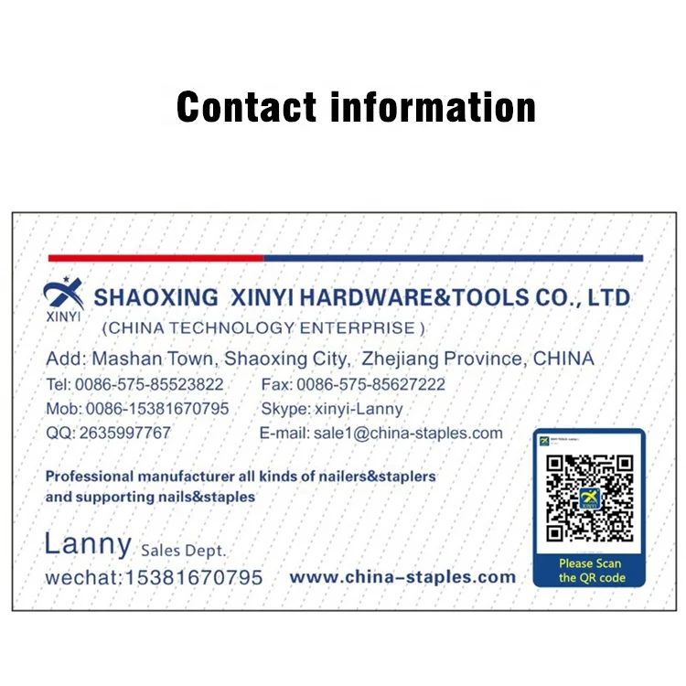 XINYI M25 18Gauge electric Staple Gun wooden stapler machine for wood