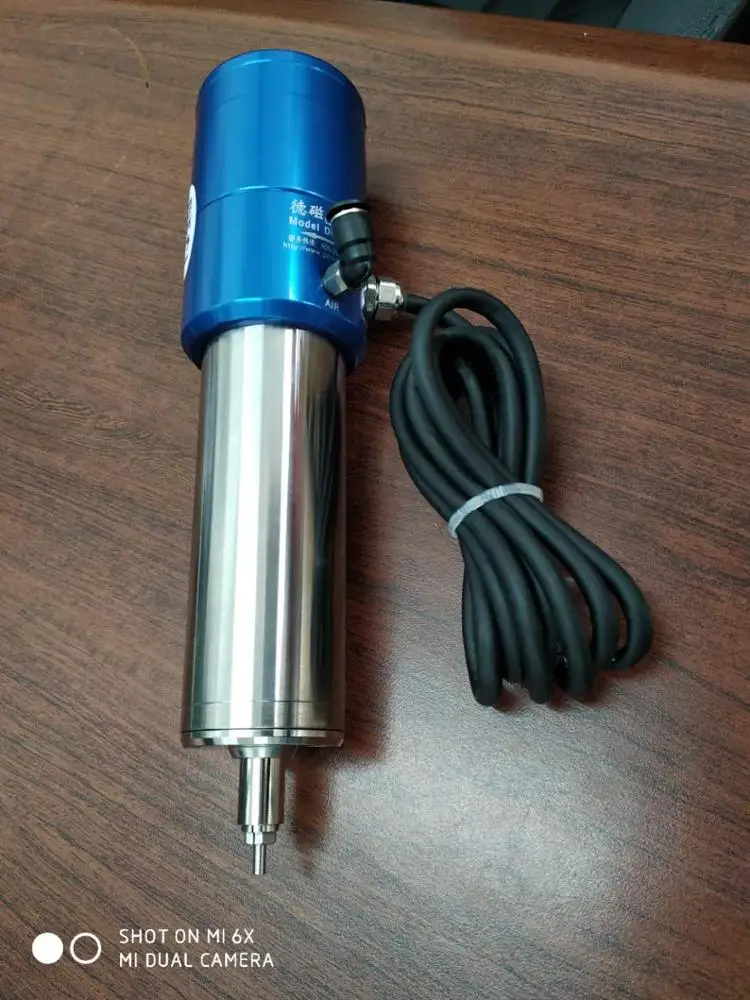 40v  0.35kw 60000rpm Dental  Engraving Motor Spindle Atc Water Cooling Spindle Motor