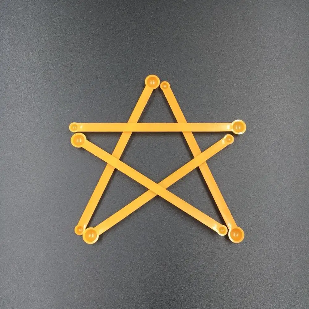 hot sale 0.005ml-0.020ml anti-static PP micro two end scoop