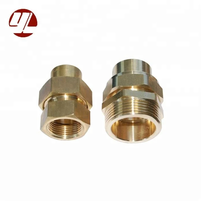 Water Meter Brass Pipe Connection Fitting