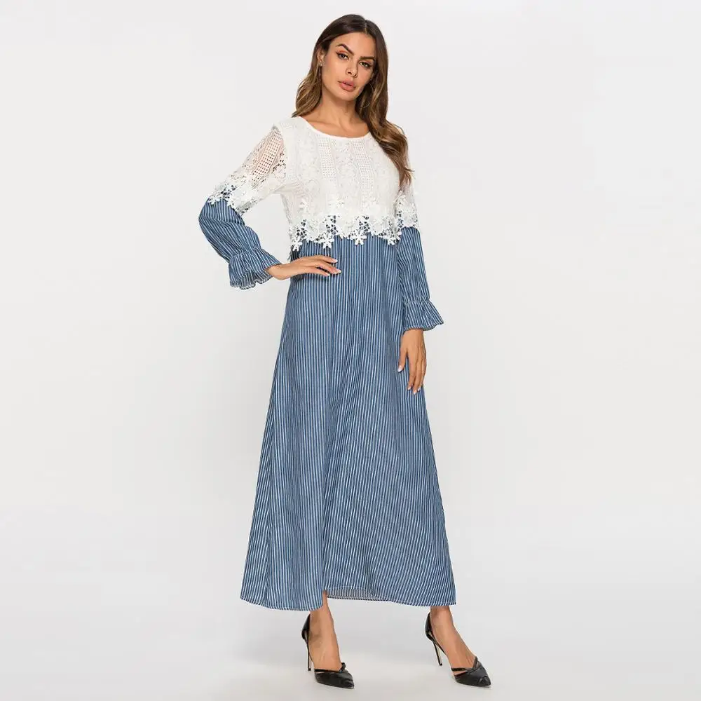 Wholesale Other Lace Dresses Abaya Muslim Dress For Women