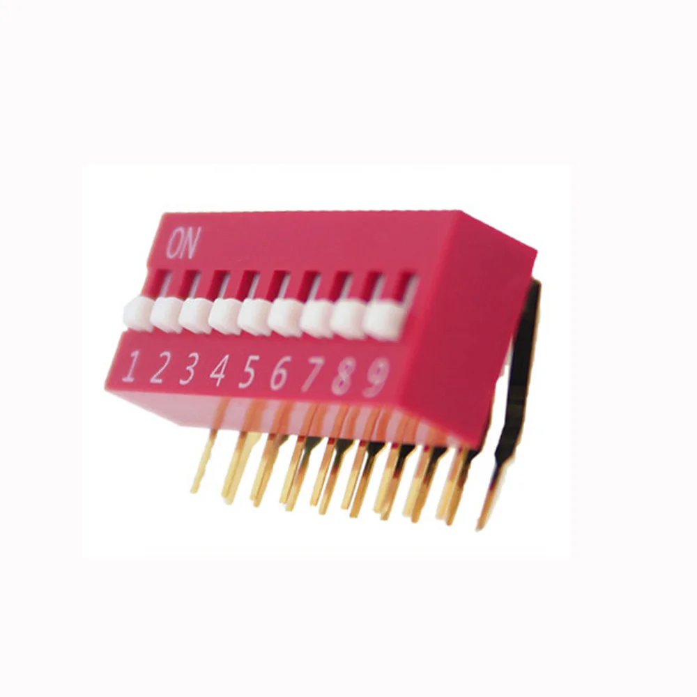  Прямоугольный переключатель SPST 8 Pin
