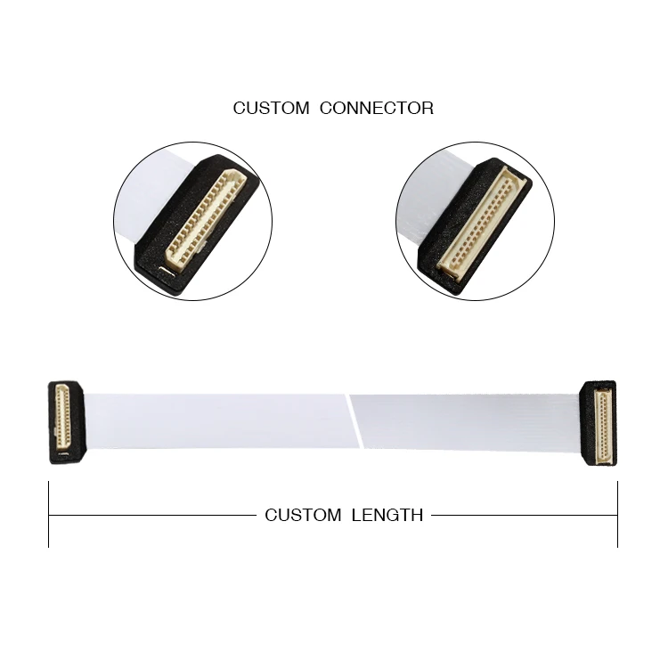 30 Display Custom 41 Lvds 2 Molex 8 Wire Harness Ipex 24pi 50 Pin Lcd Controller Board Df9 31pin Assembly Cable
