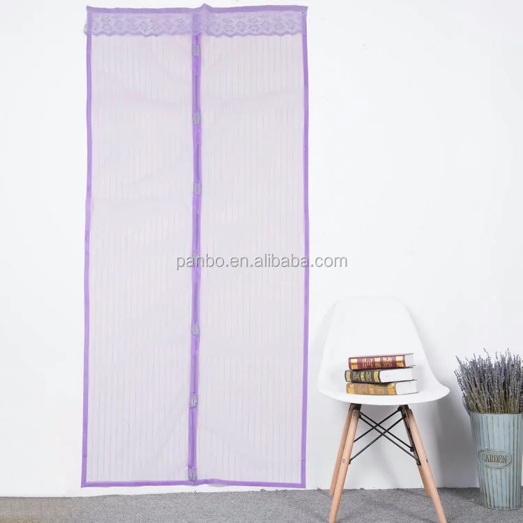 Magnetic mosquito net stand door cover strip magnetic diy door screen curtain