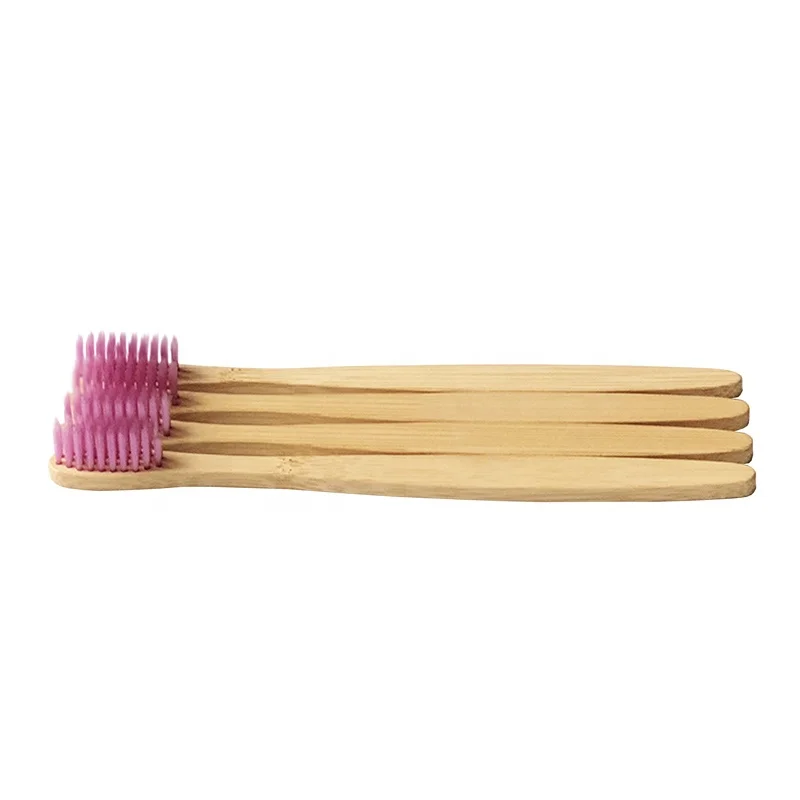 BT8 BPA Free 100% Biodegradable OEM Manufacturer Private Label Logo Organic Eco Custom Bamboo Toothbrush Charcoal