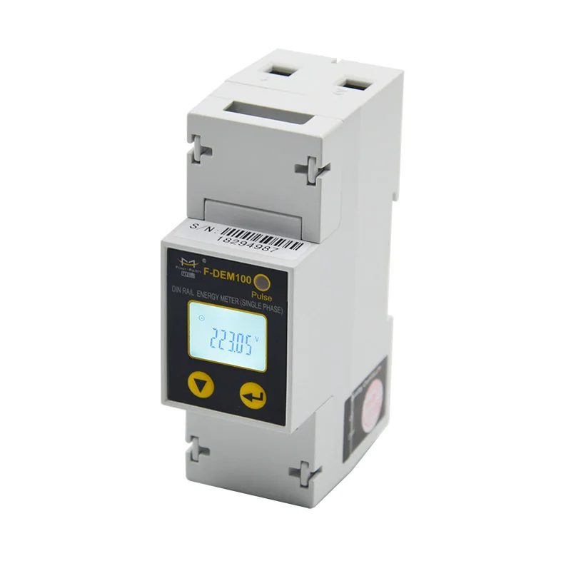 
F-DEM100 Multifunction Modbus Single Phase Smart Energy Meter 