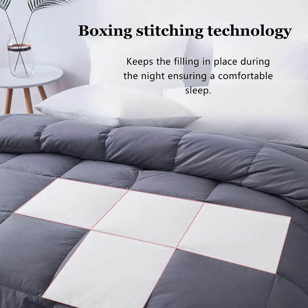 
All-season Quilted Comforter Goose Down Comforter Size Hotel Luxury Customized Duck/goose Down Feather 100% Cotton 100%cotton 