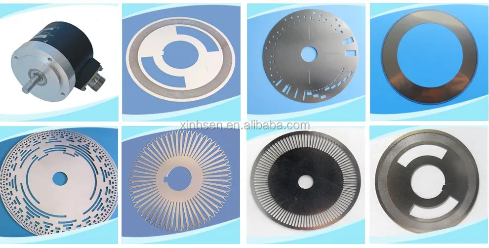 Custom Etching Stainless Steel Round Encoder Disk Optical