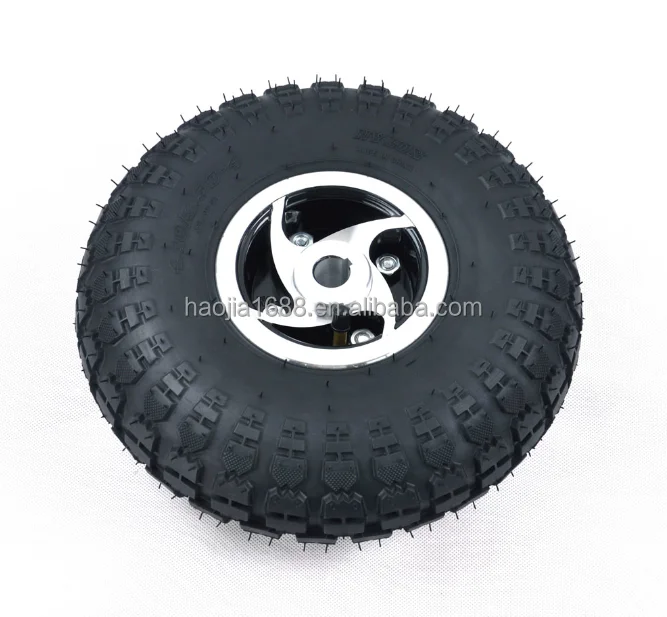 Source factory products 4.10/3.50-4 Aluminum rim pneumatic wheel