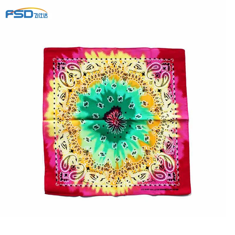 
Fashion face cloth square bandana kerchief 