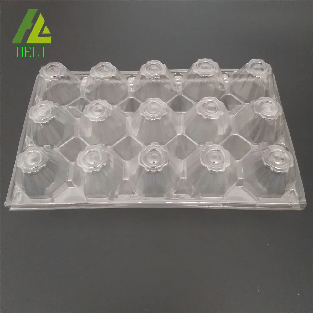 PET PVC Egg Container or Plastic Egg Tray