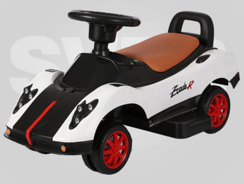 2018 Latest Model Children Toddlers Ride on Toy Baby Slide Car with Push Handle