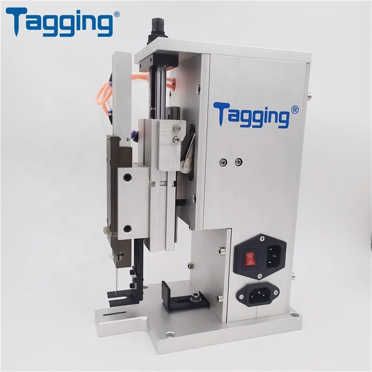 
after treatment package socks machine working equipment pneumatic tagging gun tagging machine for socks towels 