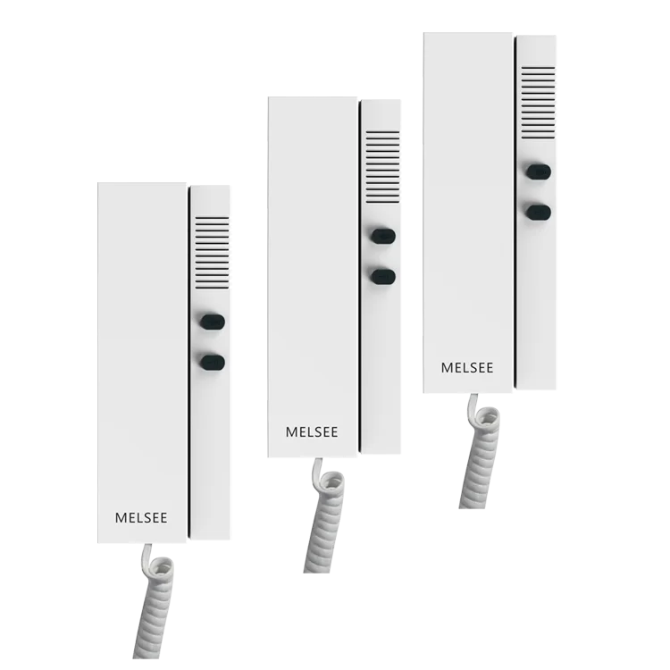 
Audio intercom audio door phone system for multi apartment 