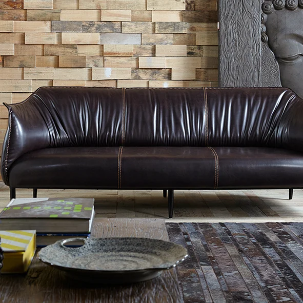 
Home Furniture Living Room Modern Leather Sofa 