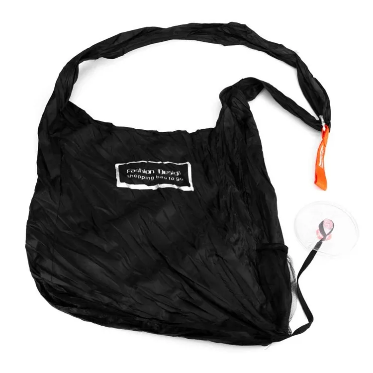 
Foldable Shopping Bag to roll up - Retractable Reusable Grocery Shopping Eco-friendly Tote Bag 