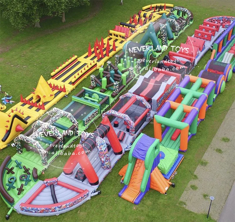 
Crazy game inflatable 5k obstacle course,adult inflatable obstacle course for sale 