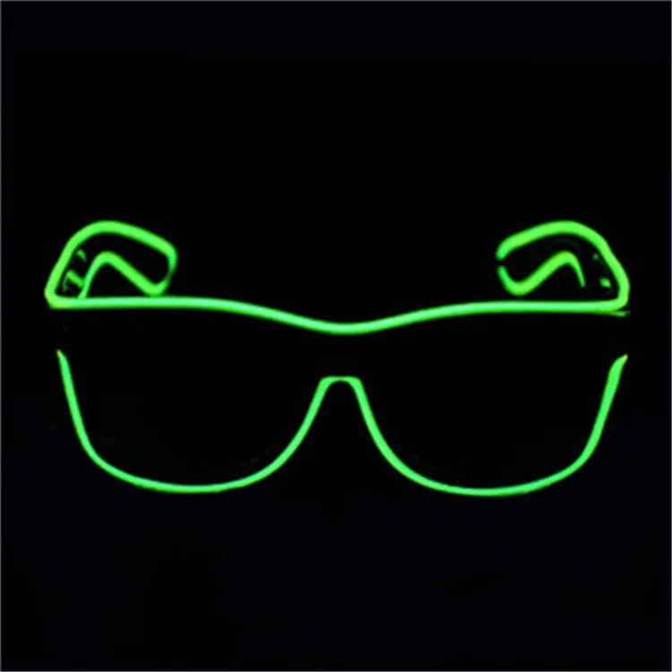 Best welcome party products led el wire neon glasses