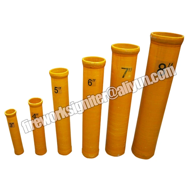 3inch fiberglass mortar tubes high quality  factory price from fireworks tubes supplier for display shells