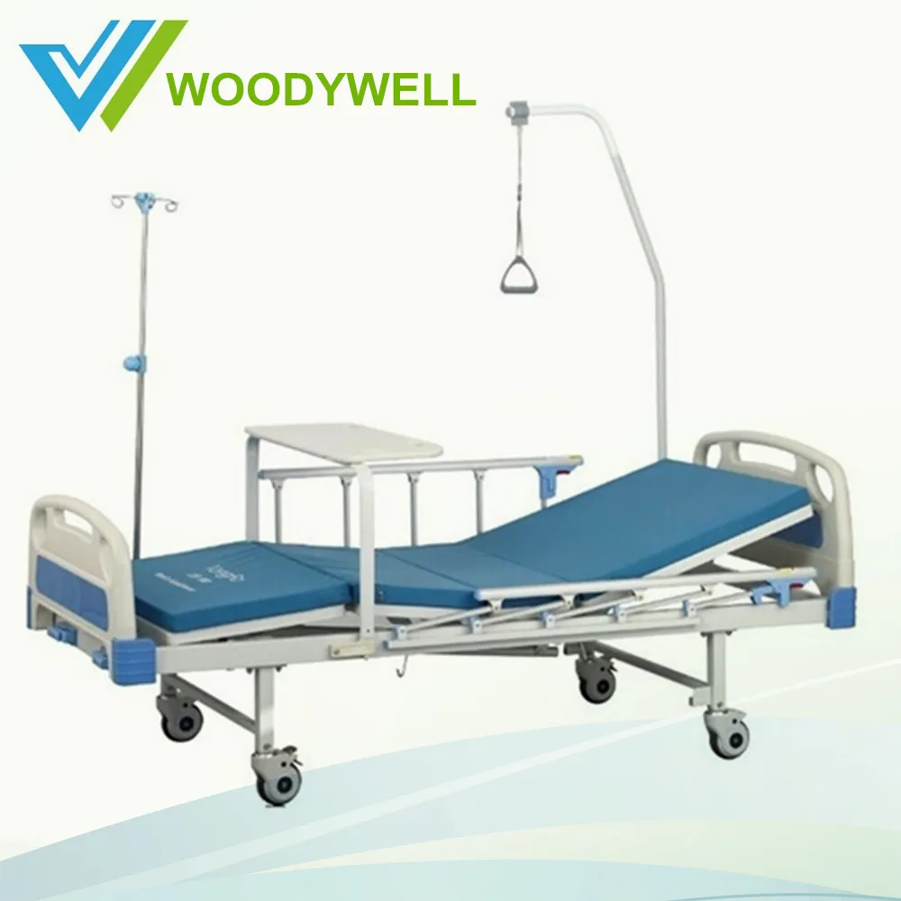 2 Crank Fowler Hospital Nursing Manual Plain Bed