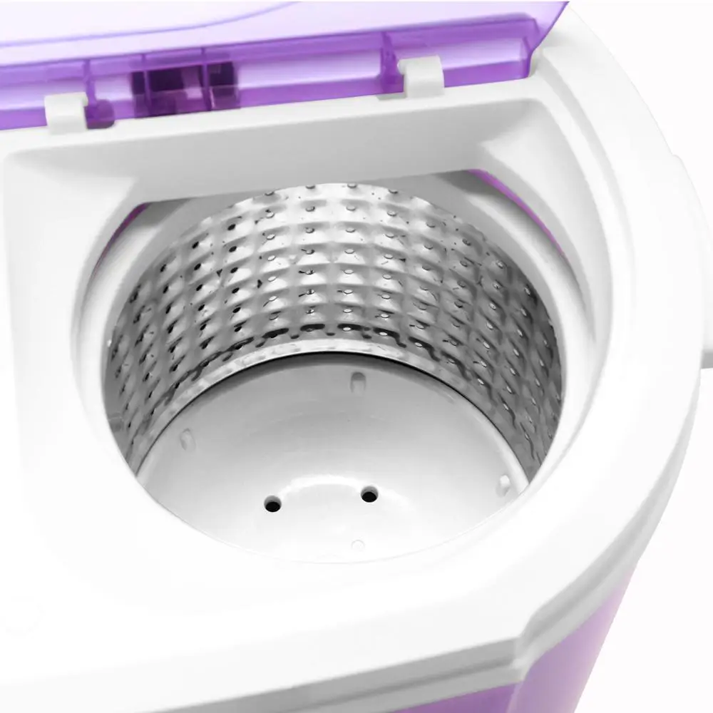 twin tub semi automatic mini washer with spin drying/baby washing machine/Aluminum Copper motor