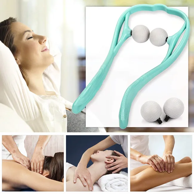 2019  Multi-Functional Deep Muscle Trigger Point Shoulder massager with Massager Ball Hammer Stick