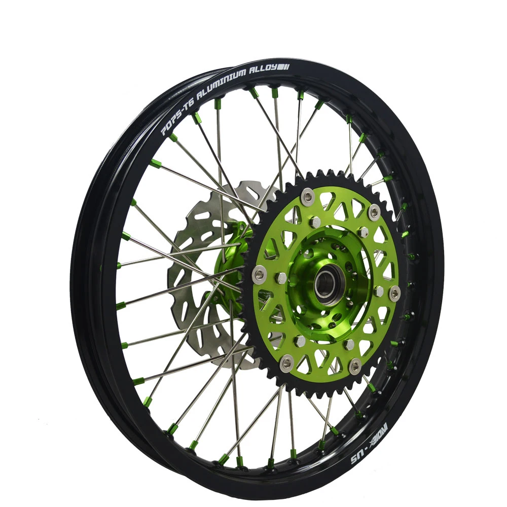 Колеса из алюминиевого сплава Supermoto для KXF250 KX KX450F