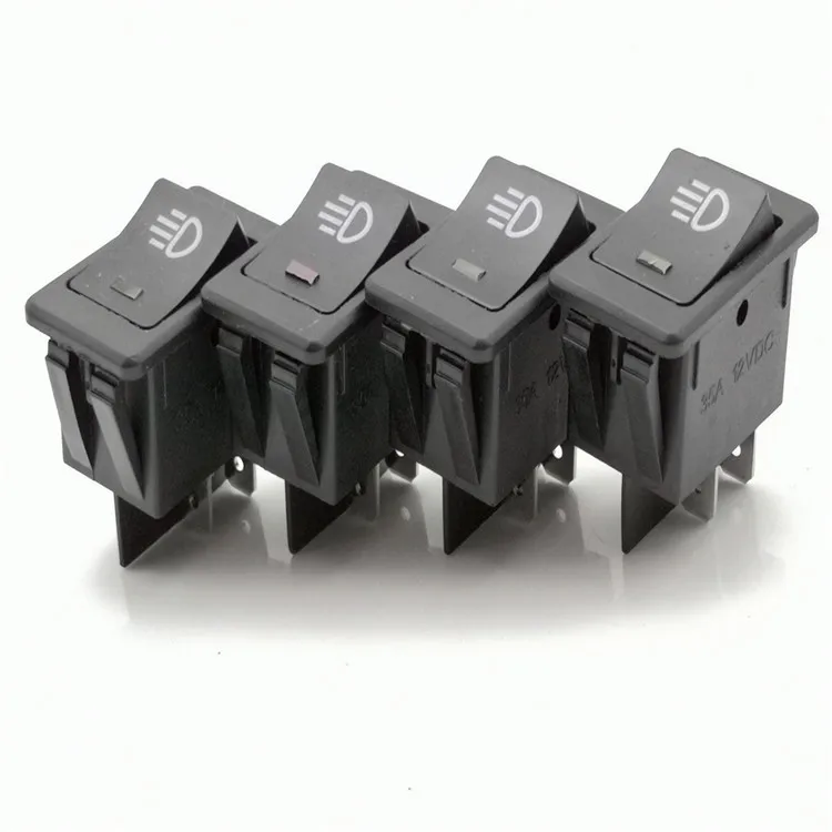 ASW-17D 35A 12VDC 4 Pin ON OFF 2-Way Electrical Auto LED Car Light Switch