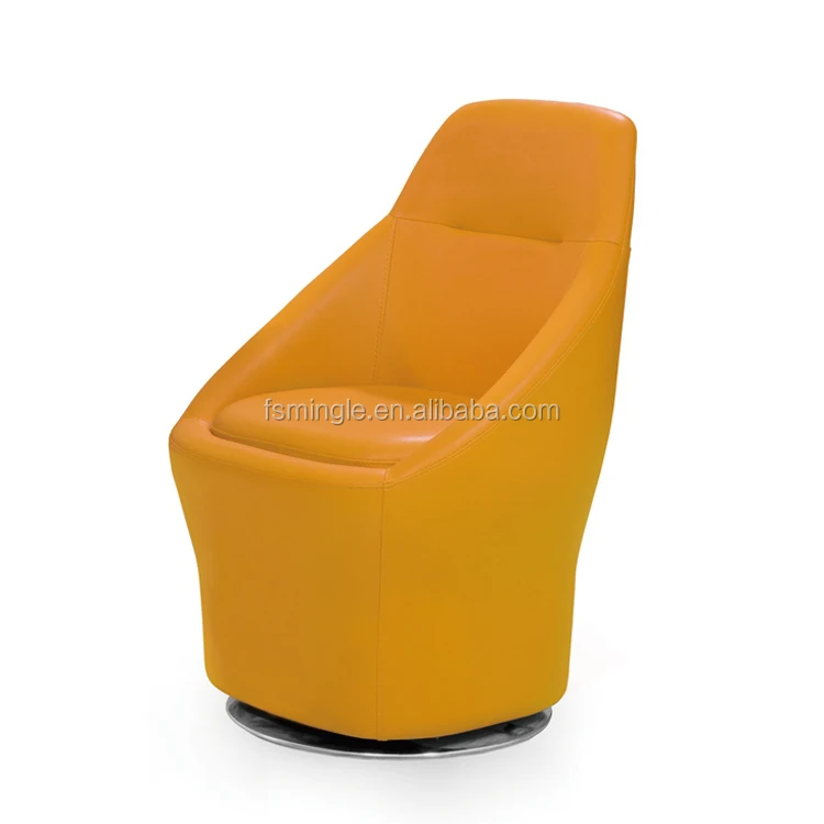 Высокая спинка досуг кожаный стул твердой древесины рамки один стульчики детские кресло для лобби номер