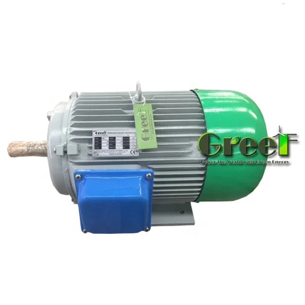 5KW 750RPM 3 phase permanent magnet generator, hydro and wind power generator