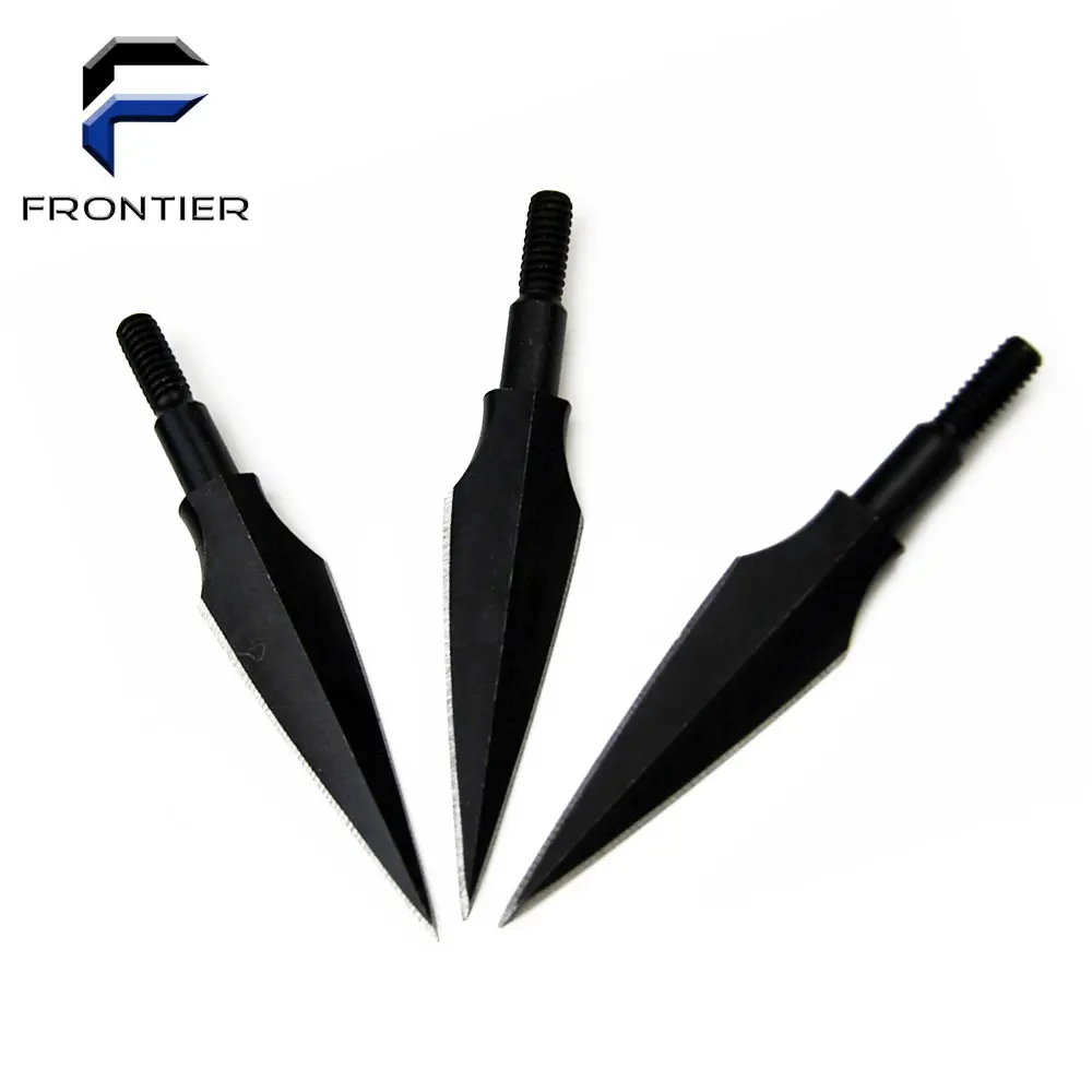 Fish  Solid Steel Broadhead Head Arrow Point Archery