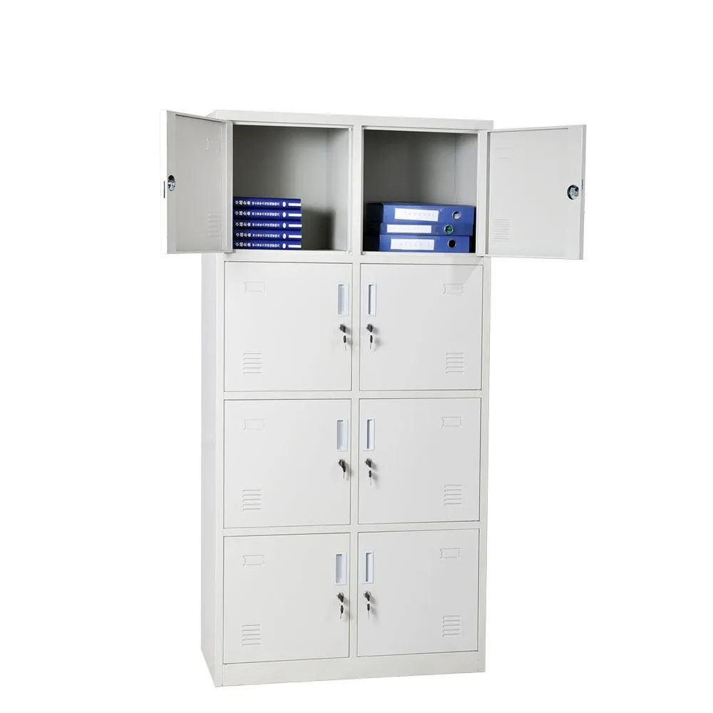 High Quality School Metal Locker 8 Doors Steel Colorful Locker 8 Doors Steel Golf Storage Locker 8 Doors