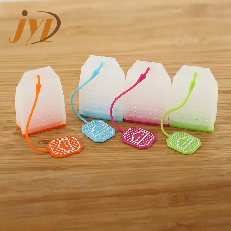 Лидер продаж 100%, многоразовый силиконовый травяной ситечко без БФА для пищевых продуктов, пакетики для чая с листьями, инфузор