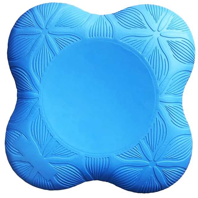manufacture wholesale eco-foam light weigh yoga accessories fitness equipment yoga pilates knee pad soft yoga pad