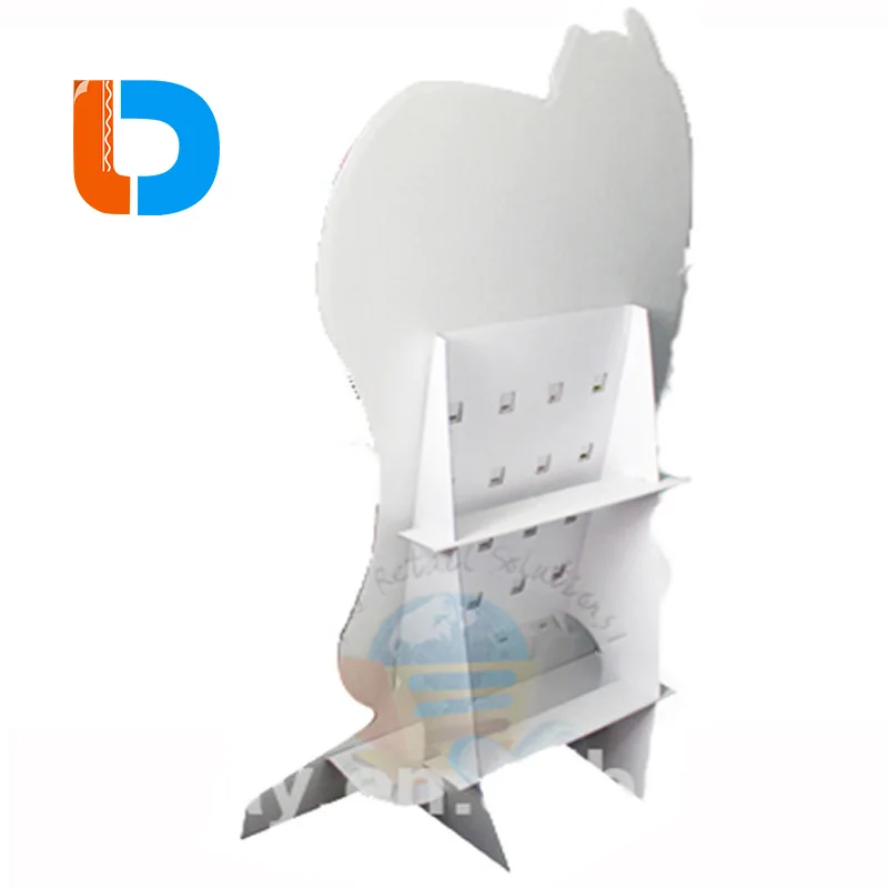 OEM outdoor stand display movie figure cardboard display advertising standee