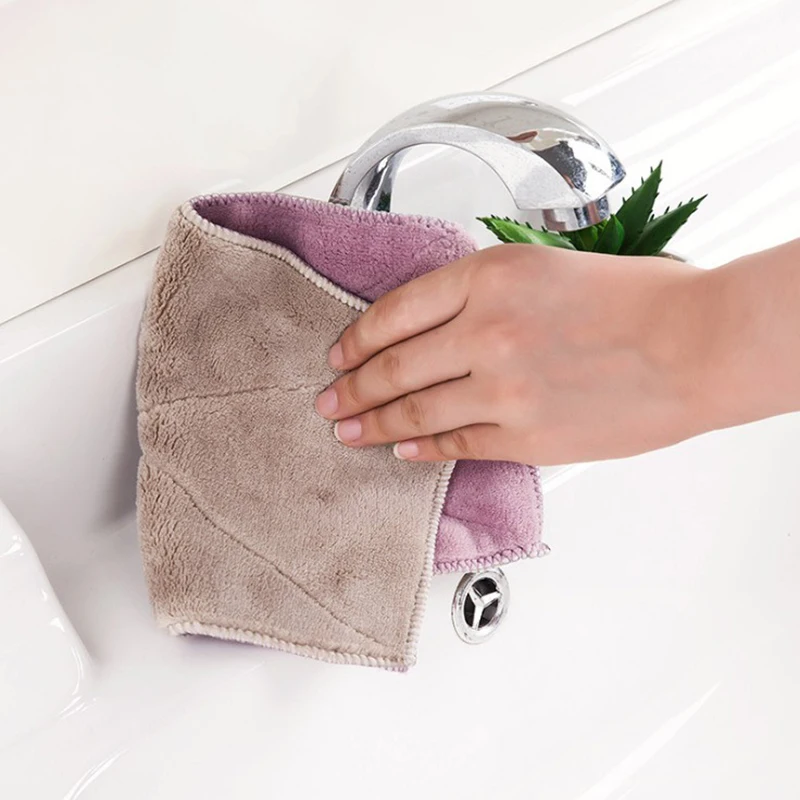 High quality microfiber fabric kitchen quick dry cleaning cloth duster cloth